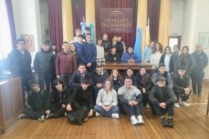 Autoridades y Concejales visitaron la Escuela Técnica N° “Pedro Burgos”